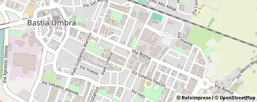 Mappa Bastia Umbra