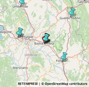 Mappa Via Cesare Battisti, 06083 Bastia Umbra PG, Italia (14.47455)