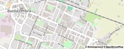 Mappa Bastia Umbra