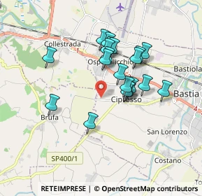 Mappa Via Brufa, 06083 Bastia Umbra PG, Italia (1.5485)