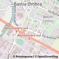 Map Bastia Umbra