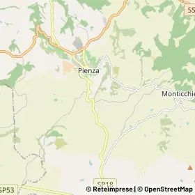 Mappa Pienza