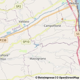 Mappa Campofilone