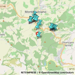 Mappa Via della Montagna, 53045 Montepulciano SI, Italia (1.724)