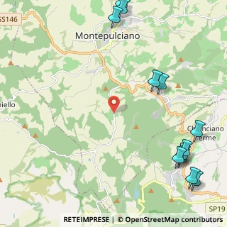 Mappa Via della Montagna, 53045 Montepulciano SI, Italia (3.30333)