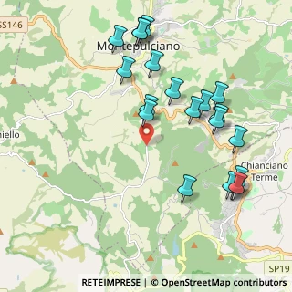 Mappa Via della Montagna, 53045 Montepulciano SI, Italia (2.2865)