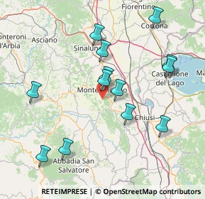 Mappa Via della Montagna, 53045 Montepulciano SI, Italia (16.49462)