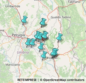 Mappa Via Padre Antonio Giorgi, 06081 Assisi PG, Italia (9.77438)