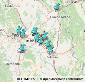 Mappa Via Padre Antonio Giorgi, 06081 Assisi PG, Italia (11.26545)