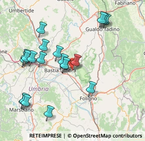 Mappa Via Padre Antonio Giorgi, 06081 Assisi PG, Italia (17.6185)