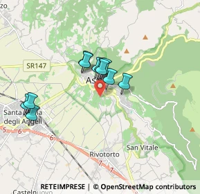 Mappa Via Padre Antonio Giorgi, 06081 Assisi PG, Italia (1.42818)
