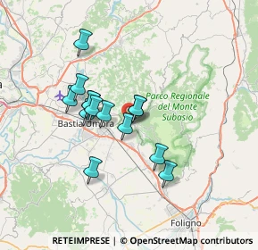 Mappa Via Padre Antonio Giorgi, 06081 Assisi PG, Italia (5.64286)