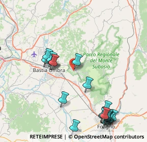Mappa Via Padre Antonio Giorgi, 06081 Assisi PG, Italia (9.9015)