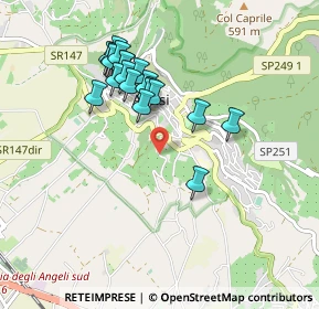 Mappa Via Padre Antonio Giorgi, 06081 Assisi PG, Italia (0.868)