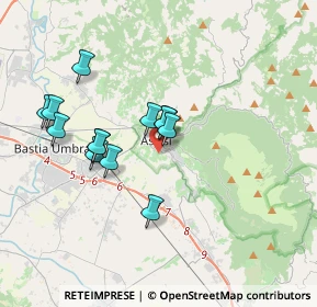 Mappa Via Padre Antonio Giorgi, 06081 Assisi PG, Italia (3.28846)