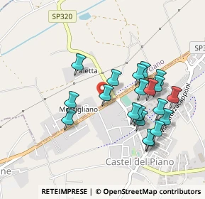 Mappa Difronte il campo sportivo di, 06073 Perugia PG (0.4545)