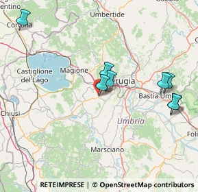 Mappa Difronte il campo sportivo di, 06073 Perugia PG (24.65462)