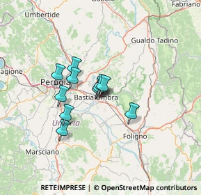 Mappa Via della Repubblica, 06081 Santa Maria degli Angeli PG, Italia (9.24364)