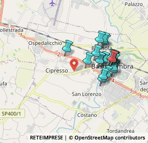 Mappa Via Cipresso, 06083 Bastia Umbra PG, Italia (1.6965)