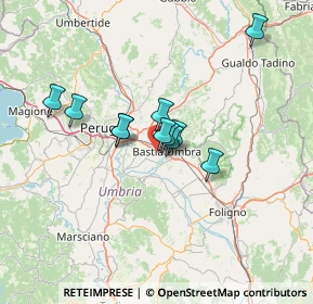 Mappa Via Cipresso, 06083 Bastia Umbra PG, Italia (10.01455)