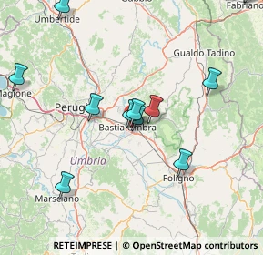 Mappa Via Siria, 06083 Bastia Umbra PG, Italia (18.59583)