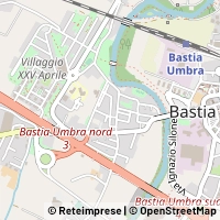 Map Bastia Umbra