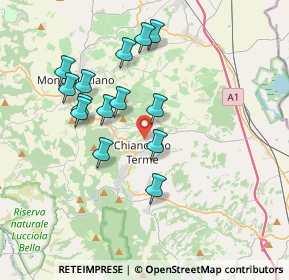 Mappa Strada del Cavernano, 53042 Chianciano Terme SI, Italia (3.56214)