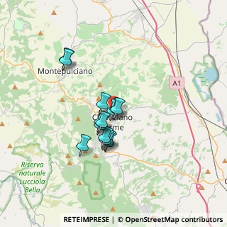 Mappa Strada del Cavernano, 53042 Chianciano Terme SI, Italia (2.56643)
