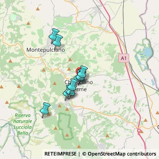 Mappa Strada del Cavernano, 53042 Chianciano Terme SI, Italia (2.52364)