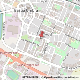 Mappa Via San Michele Arcangelo, 8/M, 06083 Bastia Umbra, Perugia (Umbria)