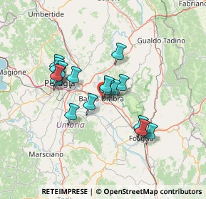 Mappa Via Longarone, 06083 Bastia Umbra PG, Italia (12.06556)