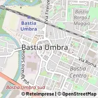Kort Bastia Umbra