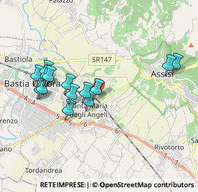 Mappa Viale Maratona, 06081 Santa Maria degli Angeli PG, Italia (1.90571)