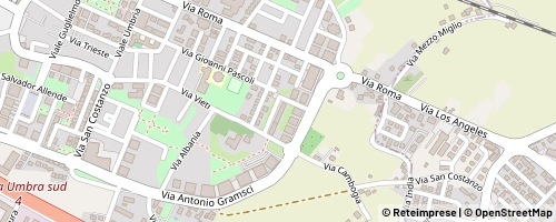 Mappa Bastia Umbra