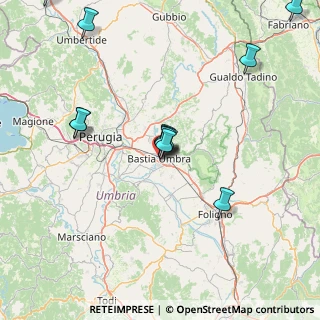 Mappa Via Filippo Turati, 06083 Bastia Umbra PG, Italia (18.90615)