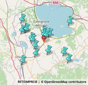 Mappa Loc, 06061 Castiglione del lago PG, Italia (6.54941)