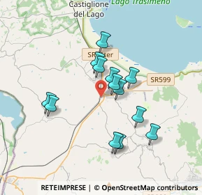 Mappa Loc, 06061 Castiglione del lago PG, Italia (3.07462)