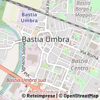 지도 Bastia Umbra