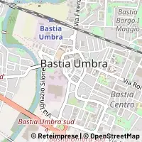 Kort Bastia Umbra