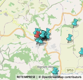 Mappa Piazza Chigi, 53027 San Quirico d'Orcia SI, Italia (1.1215)