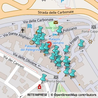 Mappa Piazza Chigi, 53027 San Quirico d'Orcia SI, Italia (0.03478)