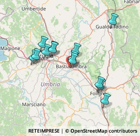 Mappa Zona Ind. Ovest, 06083 Bastia Umbra PG, Italia (13.33692)