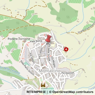 Mappa Via Mazzini, 64, 53024 Montalcino, Siena (Toscana)