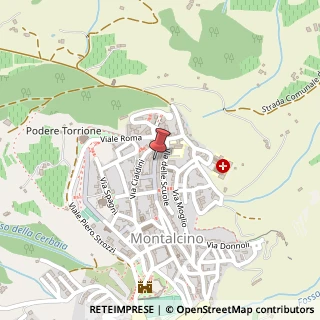 Mappa Via Giuseppe Mazzini, 51, 53024 Montalcino, Siena (Toscana)