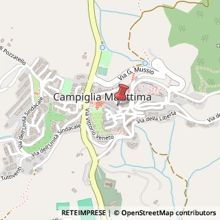 Mappa Via B. Buozzi, 1 b, 57021 Campiglia Marittima, Livorno (Toscana)