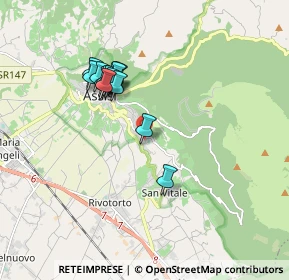 Mappa Via Giovanni Renzi, 06081 Assisi PG, Italia (1.59857)