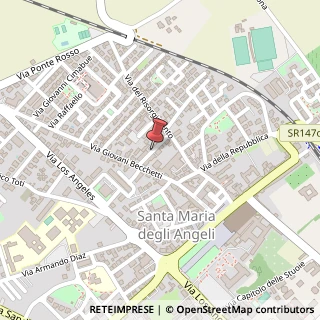 Mappa Via verdi giuseppe 4, 06081 Assisi, Perugia (Umbria)