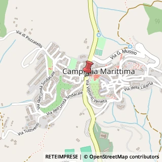 Mappa piazza Gallistru, 4, 57021 Campiglia Marittima, Livorno (Toscana)