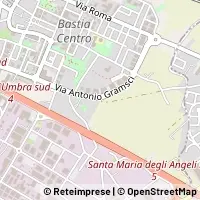 Map Bastia Umbra