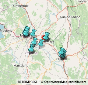 Mappa SS 75 Centrale Umbra, 06083 Bastia Umbra PG, Italia (12.108)